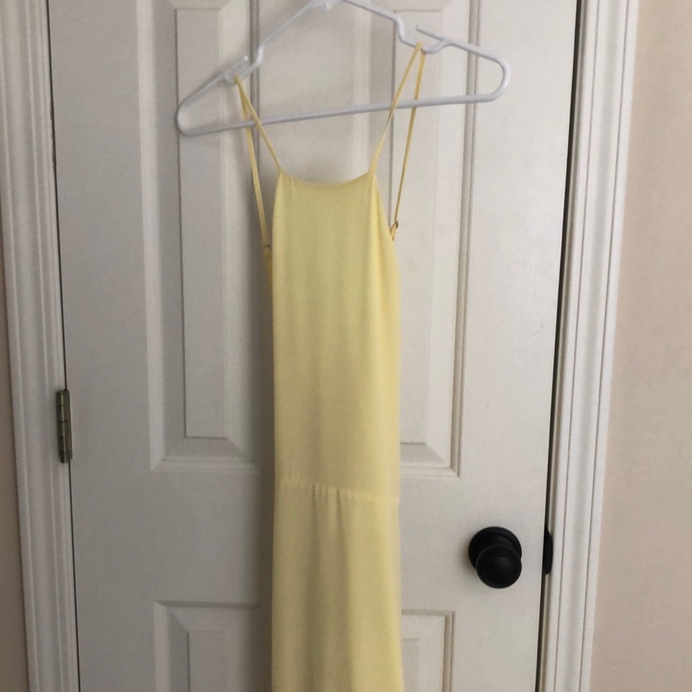 Forever 21 yellow dress with adjustable straps